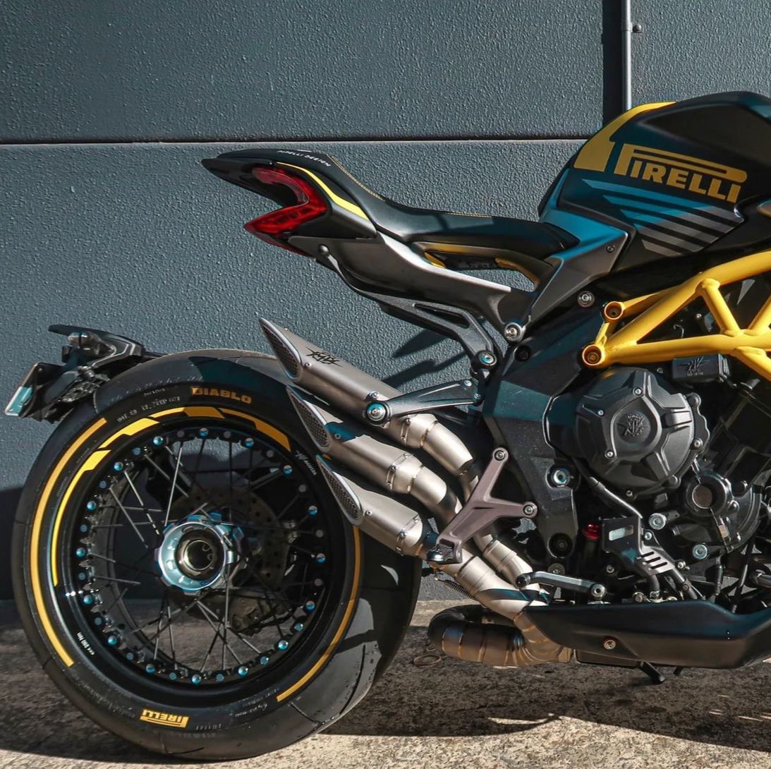 3 way titanium silencer | MV Agusta Special Parts
