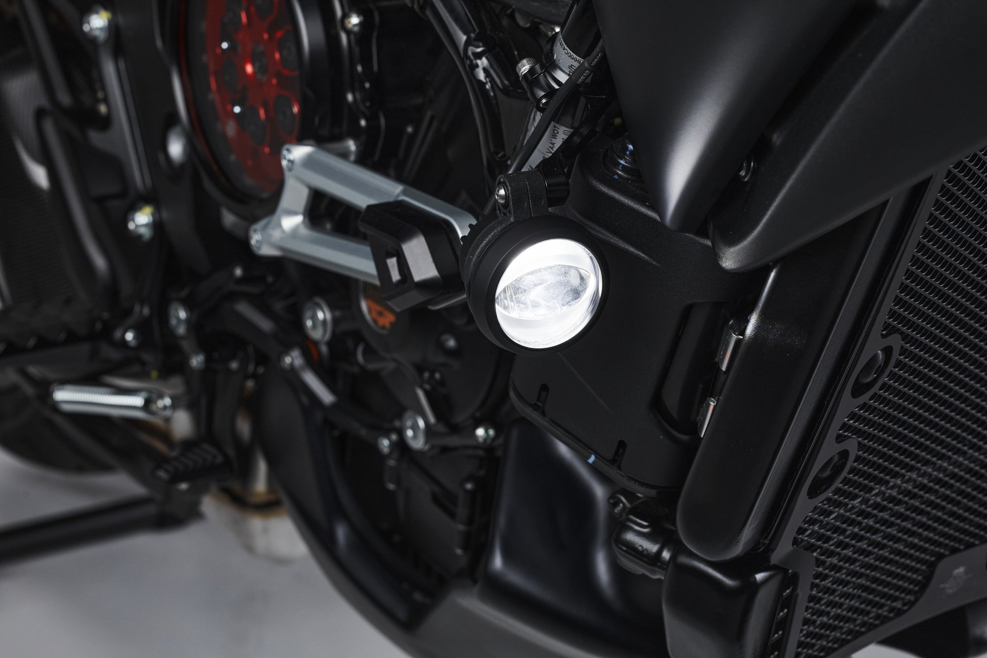 Topzone Lightings Smoke glazen motorfiets LED achterlicht remlicht met Topzone Lightings Smoke glazen motorfiets LED achterlicht remlicht met