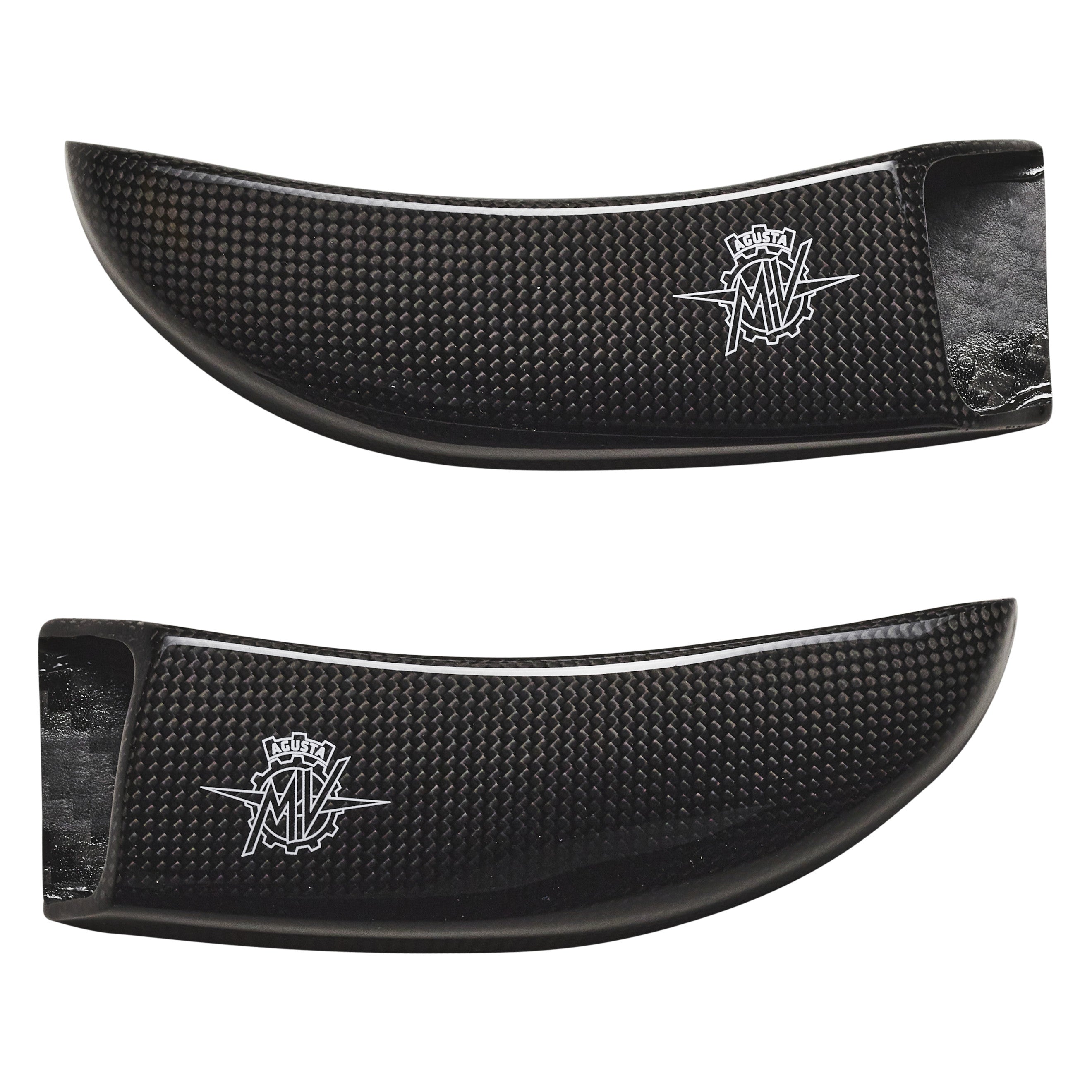 Glossy carbon air duct | MV Agusta Special Parts